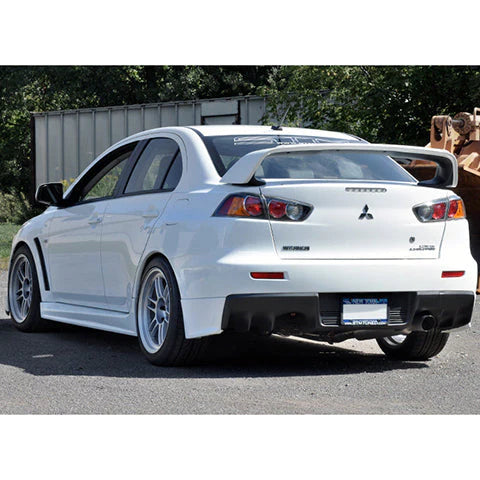 STM Single Exit Titanium Cat-Back Exhaust | 2008-2015 Mitsubishi Evolution X