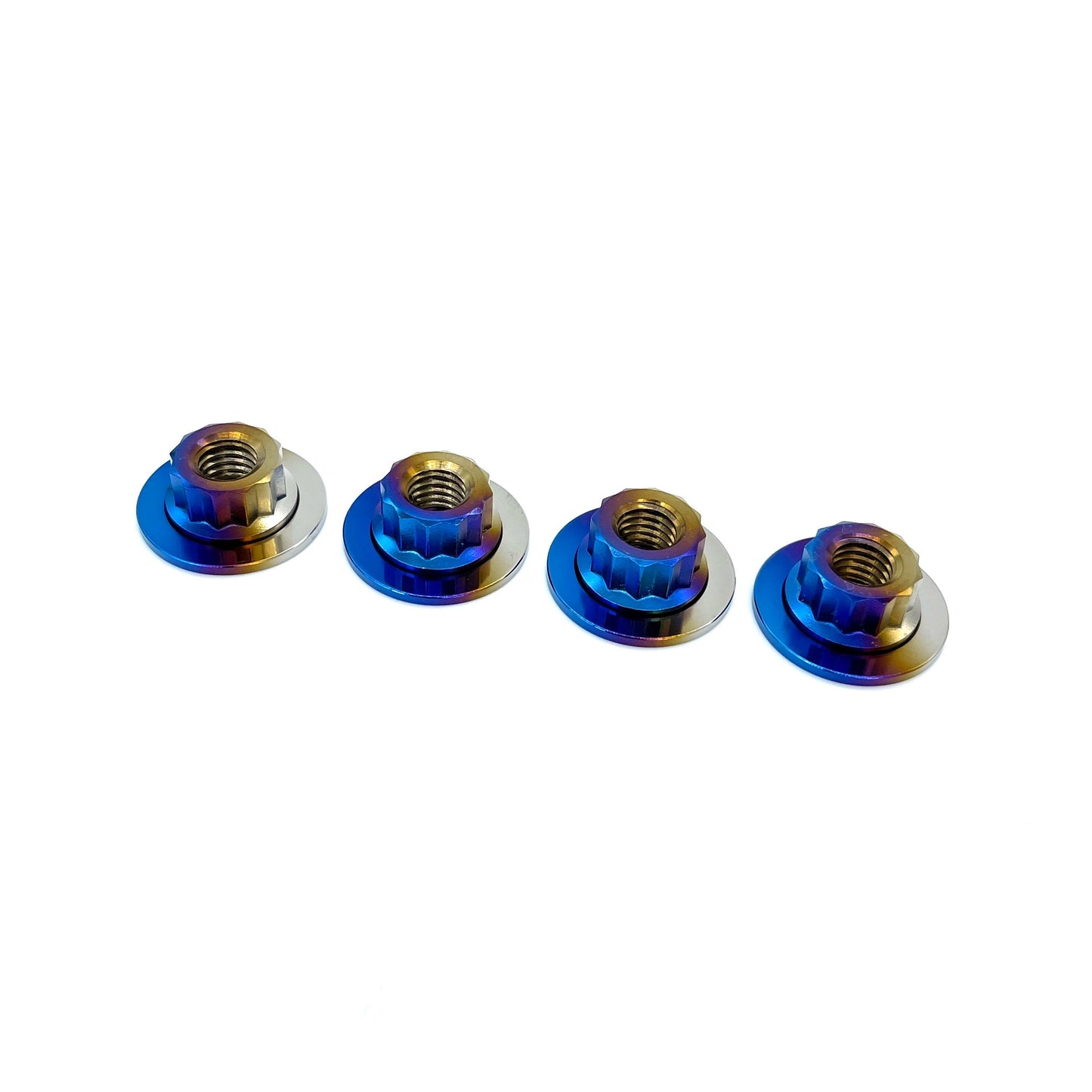 JDC Titanium Hood Bracket Replacement Nuts (GT-R)