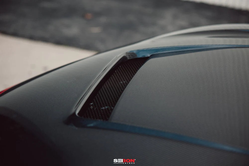 Seibon VS-Style Double-Sided Carbon Fiber Hood (20-21 GR Supra)