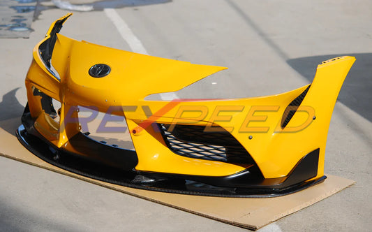 Rexpeed V2 Carbon Fiber Front Splitter (MK5 Supra)