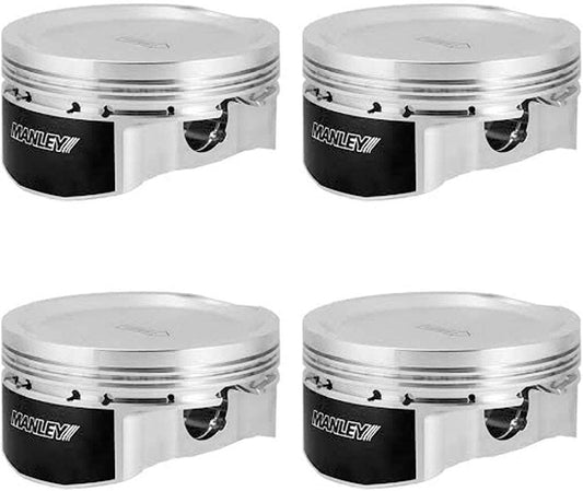 Manley Performance Platinum Series Piston Set 85m 8.5:1 / 9.0:1 - Mitsubishi Evo 2003-2006 / Eclipse 1996-1999