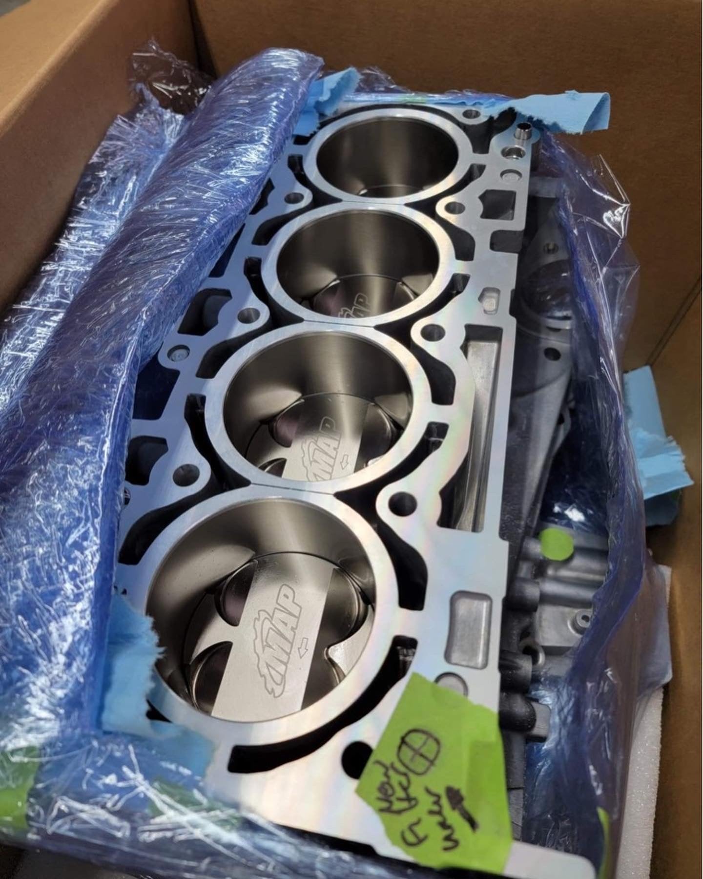 Map stage 1 Evo X shortblock