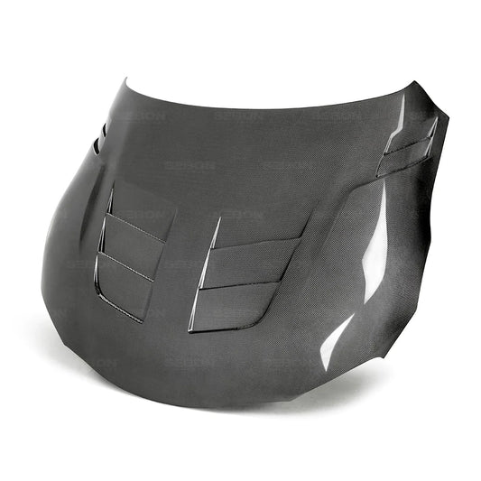 Seibon TSII-Style Double-Sided Carbon Fiber Hood (20-21 GR Supra)