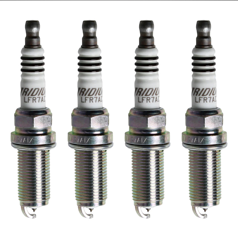 NGK (LFR7AIX) Iridium IX 1 Step Colder Spark Plugs Subaru WRX 2006-2014 / STI 2004-2021 | 2309