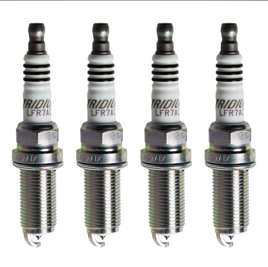 NGK (LFR7AIX) Iridium IX 1 Step Colder Spark Plugs Subaru WRX 2006-2014 / STI 2004-2021 | 2309