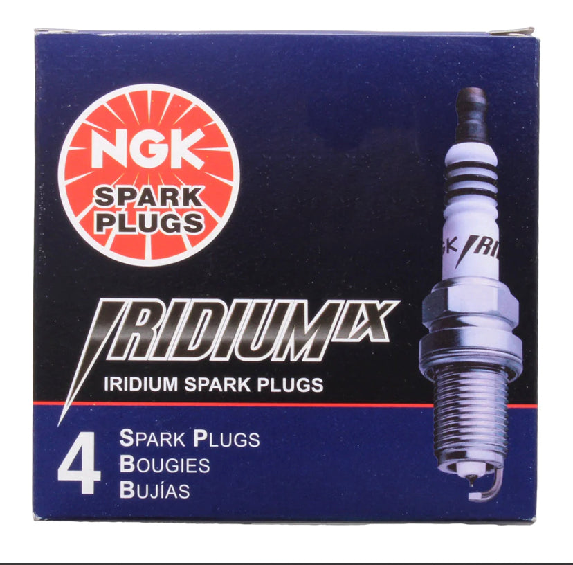 NGK (LFR7AIX) Iridium IX 1 Step Colder Spark Plugs Subaru WRX 2006-2014 / STI 2004-2021 | 2309