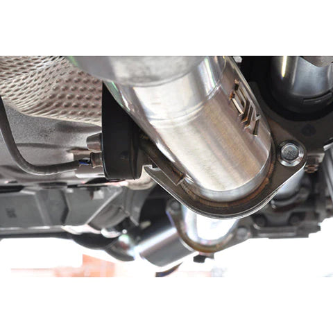 STM Single Exit Titanium Cat-Back Exhaust | 2008-2015 Mitsubishi Evolution X