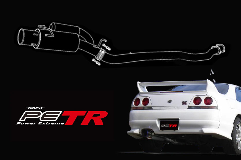 Greddy Power ExTReme TR Exhaust Nissan Skyline GT-R R33 1995-1998