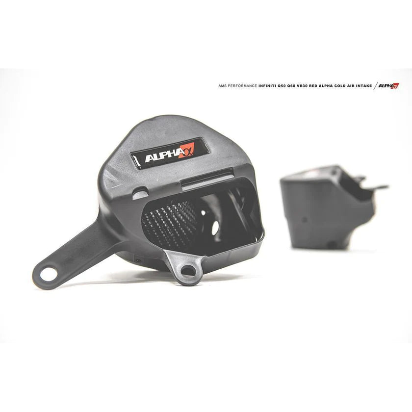 AMS Red Alpha Cold Air Intake | 2016-2021 Infiniti Q50 3.0TT / 17-21 Q60 3.0TT