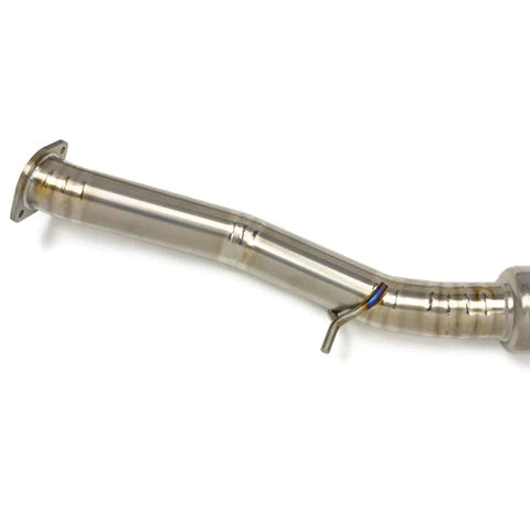 STM Single Exit Titanium Cat-Back Exhaust | 2008-2015 Mitsubishi Evolution X