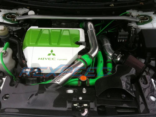 Rexpeed Carbon Fiber Radiator Panel (Evo X)