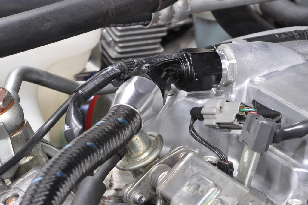 STM Engine Oil Catch Can for Evo X Metal Valve Cover