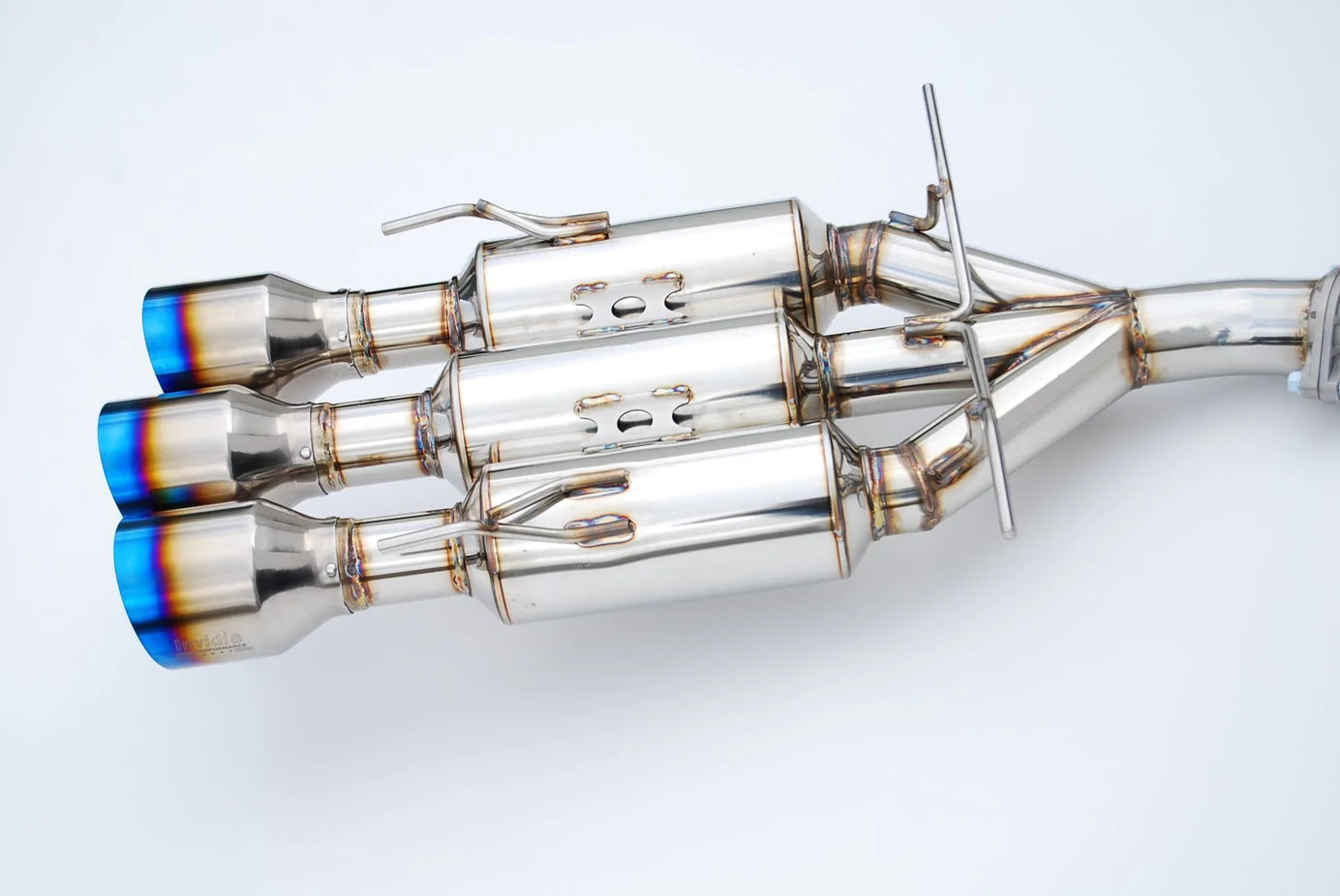 Invidia Gemini Cat-Back w/ Ti Burnt Tips | 2017+ Honda Civic Si Sedan