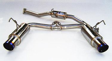 Invidia N1 Catback Exhaust Single Layer Titanium Tip Honda S2000 2000-2008