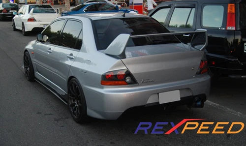 Rexpeed Carbon Fiber Side Skirt Extensions