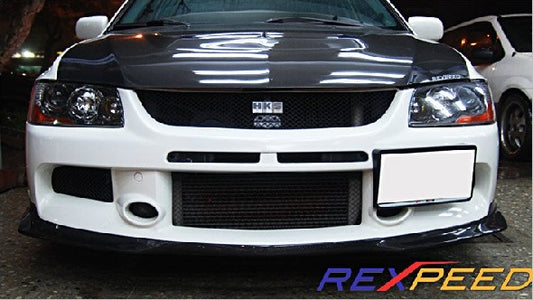 Evo 9 RA-Style Carbon Front Splitter