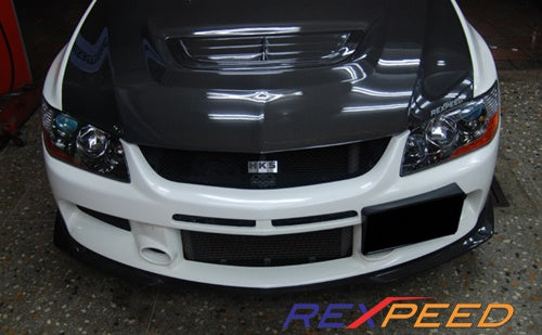 Evo 9 RA-Style Carbon Front Splitter