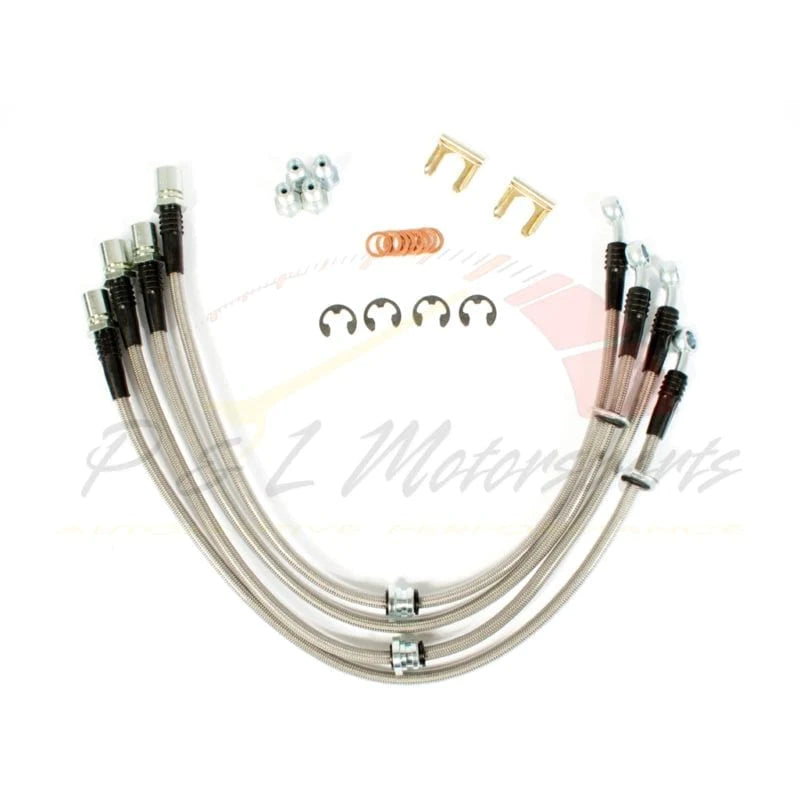 P&L Motorsports 02-07 WRX/STI Stainless Steel Brake Line Kit