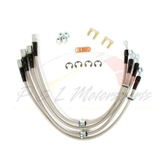 P&L Motorsports 02-07 WRX/STI Stainless Steel Brake Line Kit