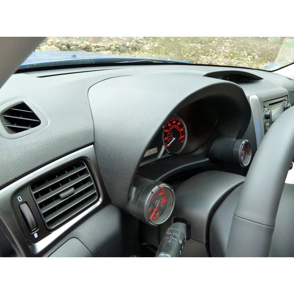 SMY ClusterMaker Dual Gauge Pod 52mm - Subaru WRX/STI 2008-2014 / Forester XT 2009-2013