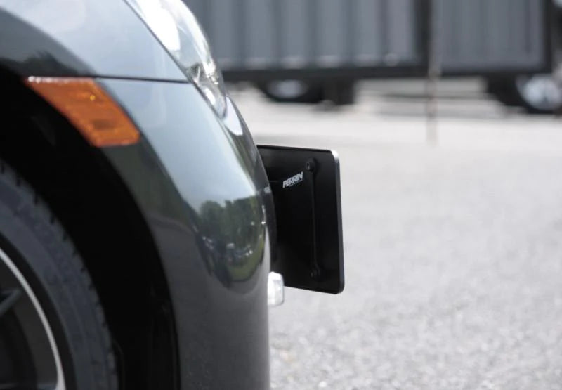 Perrin Front License Plate Relocate Kit | Subaru FRS/BRZ/WRX/STI Fitments
