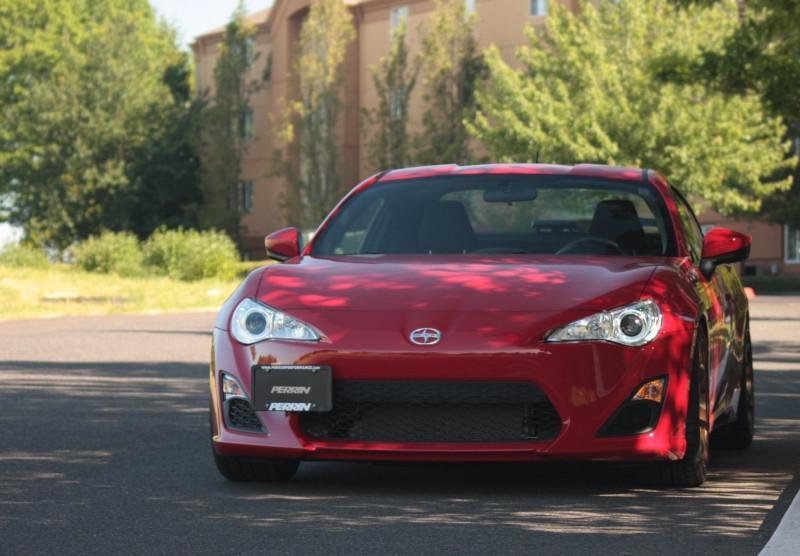 Perrin Front License Plate Relocate Kit | Subaru FRS/BRZ/WRX/STI Fitments