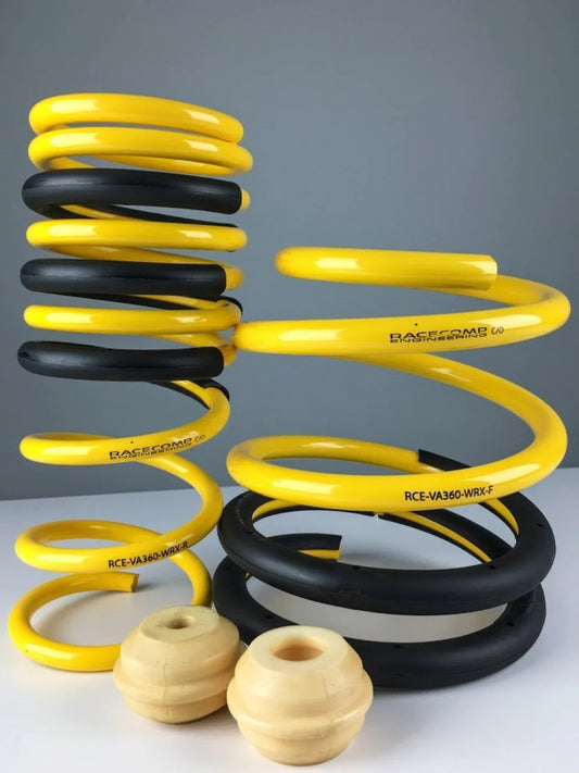 RaceComp "Yellows" Sport Lowering Springs | 2015-2018 Subaru WRX
