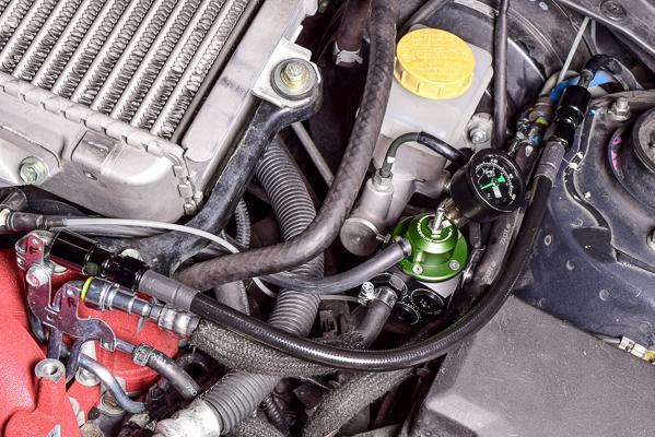 Radium Engineering FPR Kit Green Subaru STI 2008-2021