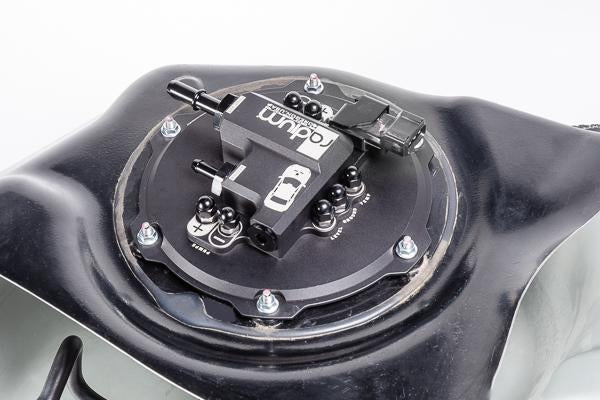 Radium 08-15 EVO X 4B11T Fuel Pump Hanger Without Pumps for WALBRO F90000267/274/285