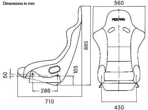 Recaro Pole Position - Velour Black