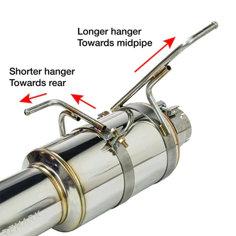 Remark R1-Spec Catback Exhaust Stainless Steel Subaru WRX VB 2022+