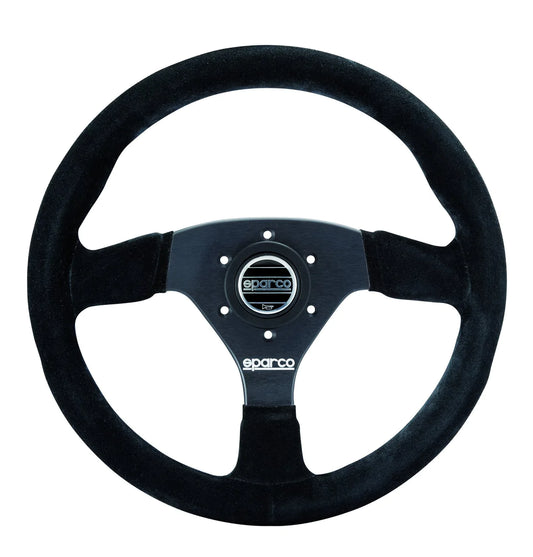 Sparco Black Suede Steering Wheel R383