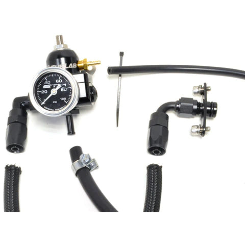 STM E85 Basic Fuel Pressure Regulator Kit | 1990-1994 1G DSM- Purple Full-size Fpr