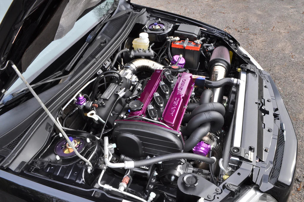 STM Evo 8/9 Carbon Fiber Radiator Shroud