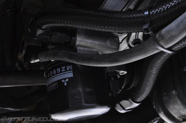 STM Race Engine Oil Cooler Kit | 2003-2006 Mitsubishi Evolution 8/9