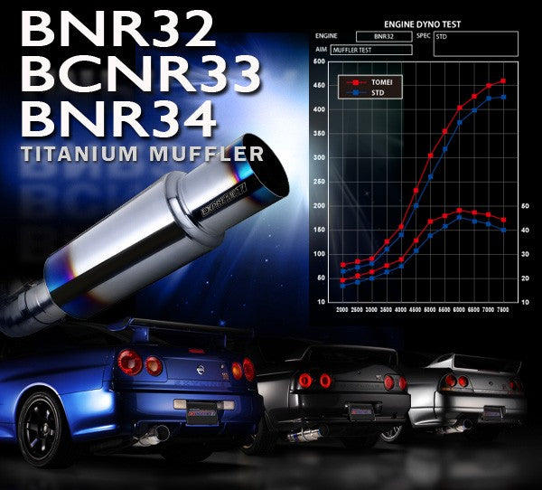 Tomei Expreme Ti Catback Exhaust Nissan Skyline GT-R R32 89-94