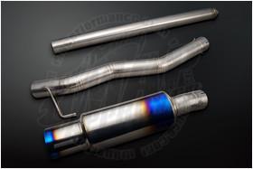Tomei Expreme Ti Titanium Catback Exhaust System Mitsubishi Evolution VII - IX | 01-07 Jdm bumper exit