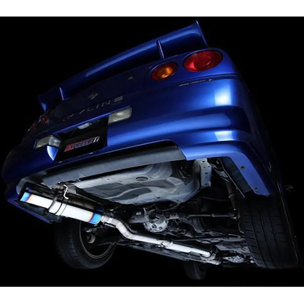 Tomei Extreme Ti Full Titanium Muffler Kit | 1999-2002 Nissan Skyline R34