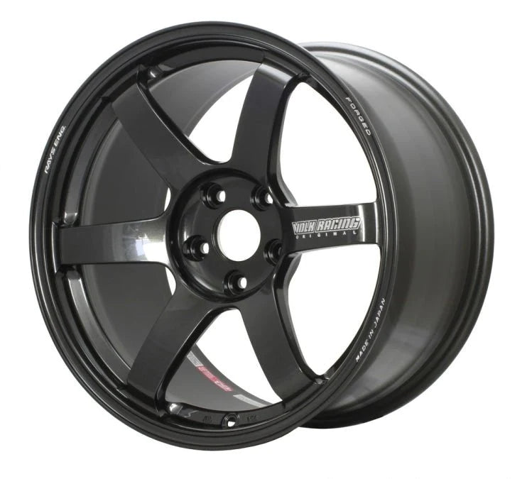 Volk Racing TE37 Saga S-plus Wheel Set of 4 18x9.5 5x114.3 22mm Diamond Dark Gunmetal | Evo/Sti spec