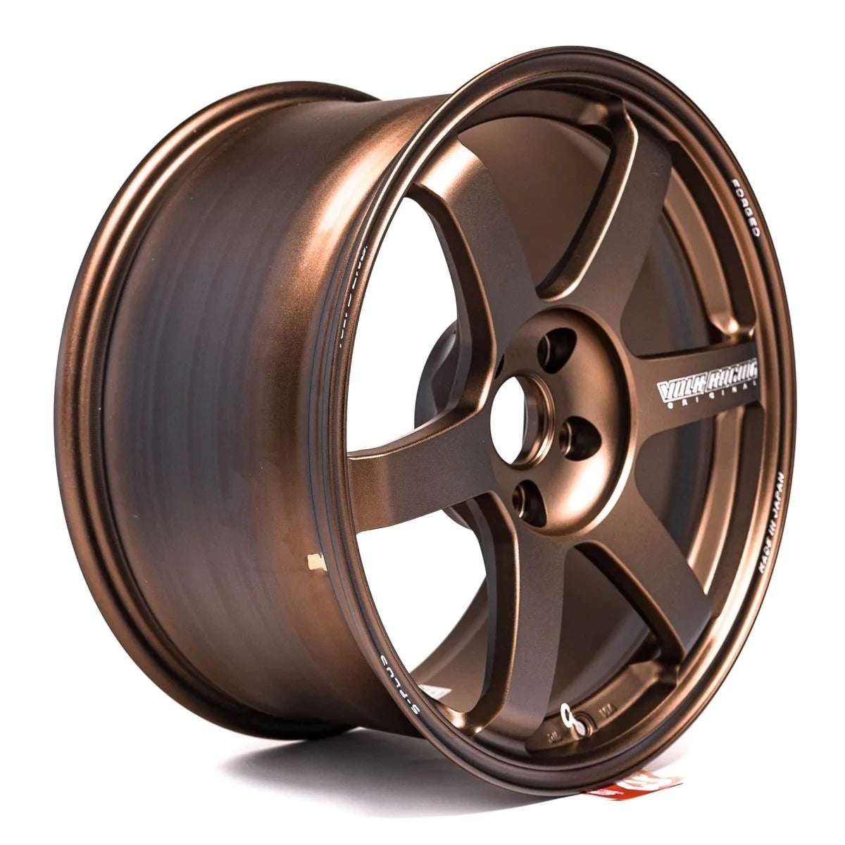 Volk Racing TE37 Saga S-plus Wheel I 18x9.5 5x114.3 38mm Bronze Almite | Sti Spec