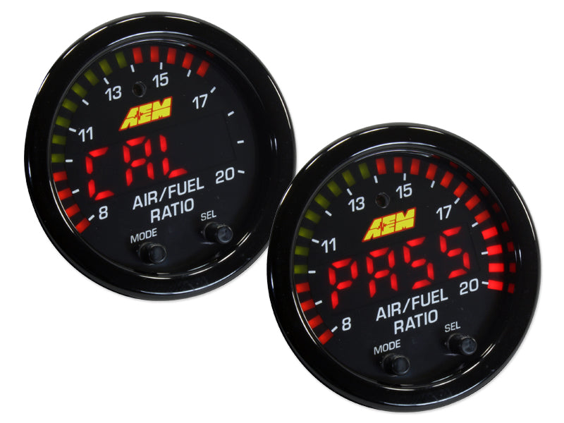 AEM Electronics UEGO X-Series Wideband Controller w/ Gauge Kit - Universal