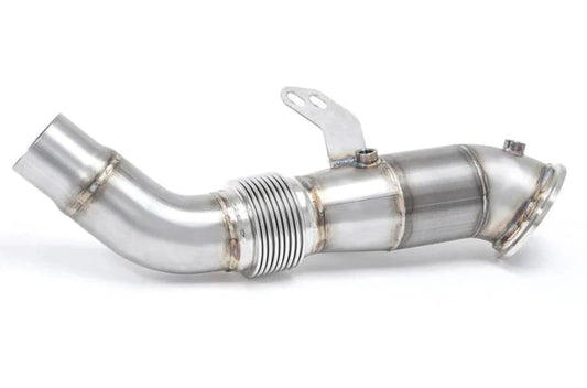 AMS PERFORMANCE 2020+ TOYOTA SUPRA A90 DOWNPIPE WITH ULTRA HIGH-FLOW GESI CAT