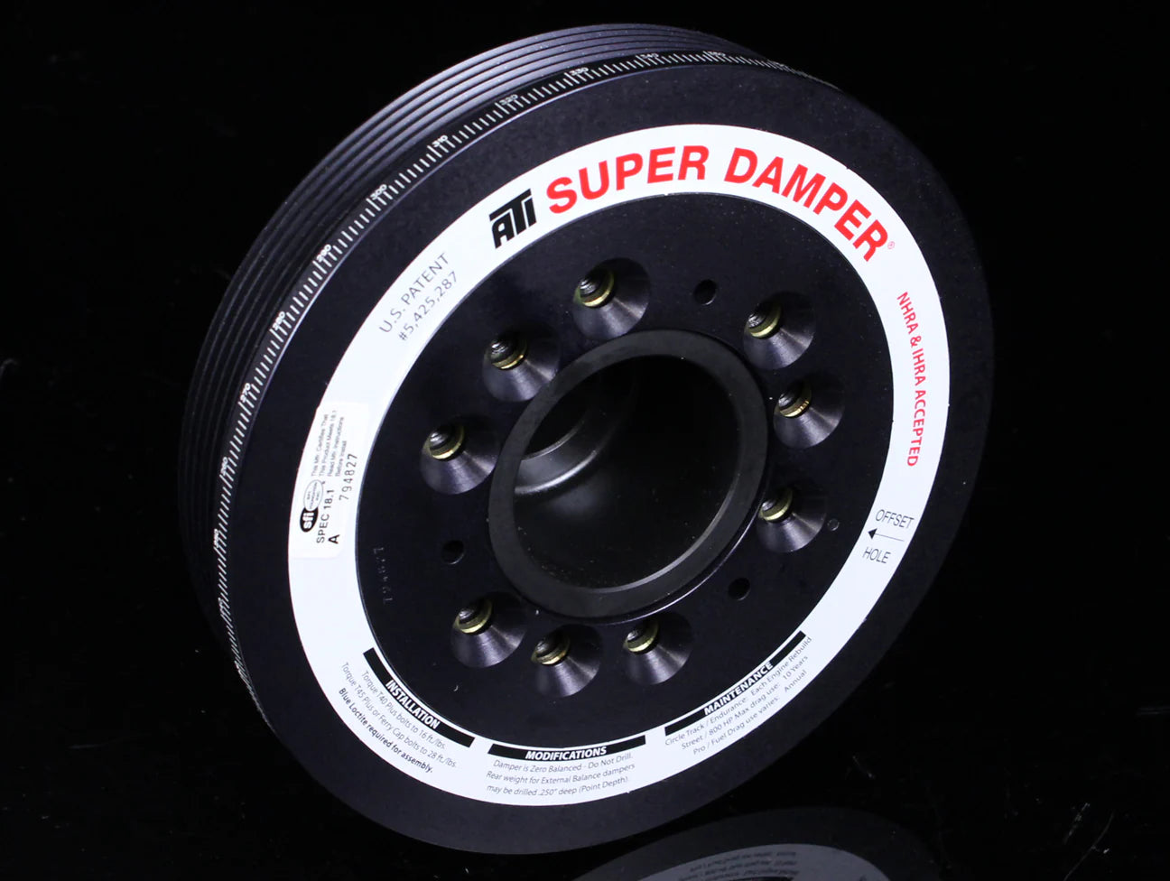 ATI Super Damper Harmonic Damper | 1G / 2G DSM & Evo 8/9