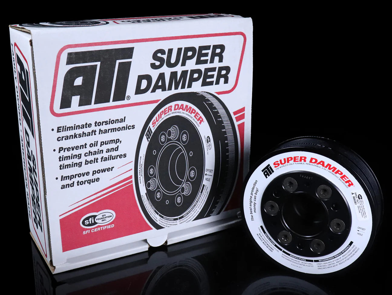 ATI Super Damper Crank Pulley for Honda F22/F20 S2000