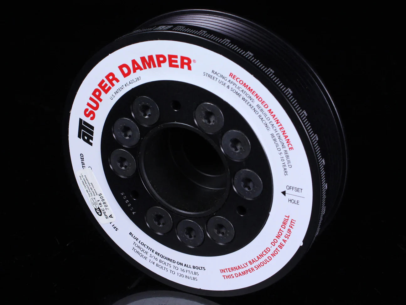 ATI Super Damper Crank Pulley for Honda F22/F20 S2000