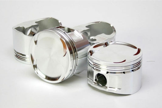 CP Forged Pistons with HD Pins 4G63T (7-Bolt Evo 4-9) 85.5mm +0.5mm 9.0:1 88mm Stroke Long Rod