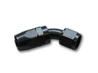 Vibrant Aluminum 45-Degree Hose End Swivel Fitting -10AN