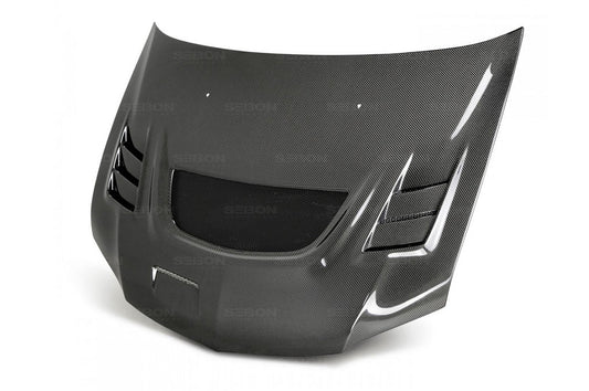 Seibon Carbon Fiber Hood CW Style Gloss for Evo 7/8/9