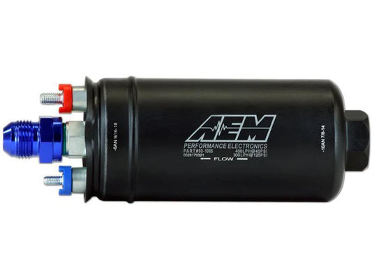 AEM 400lph High Flow In-Line Fuel Pump