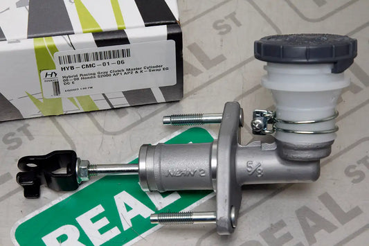 Hybrid Racing Gray Clutch Master Cylinder 00-08 Honda S2000 AP1 AP2 & K-Swap Civic EG EK Integra DC